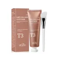 Baby Collagen Glow Mask - Korean Peel Off Mask Skincare Infused with Reallagen/T3 Vegan Collagen, Aginon, Volufiline, for Elasticity, Firmness, Glow Skin, and Optional Overnight Use. 