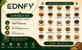 EDNFY Premium Basil Seeds (Tokma Dana) | 100% Natural Sabja Seeds | High Fiber Healthy Superfood.