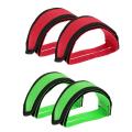 2 Pair Of Pedal Straps, Foot Pedal Straps Kids Pedal Straps Bike Pedal Straps Bike Foot Straps (Green & Red). 