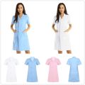 Durable Micro Twill Medical Uniform – Multi-Pocket Professional Lab Apron. 