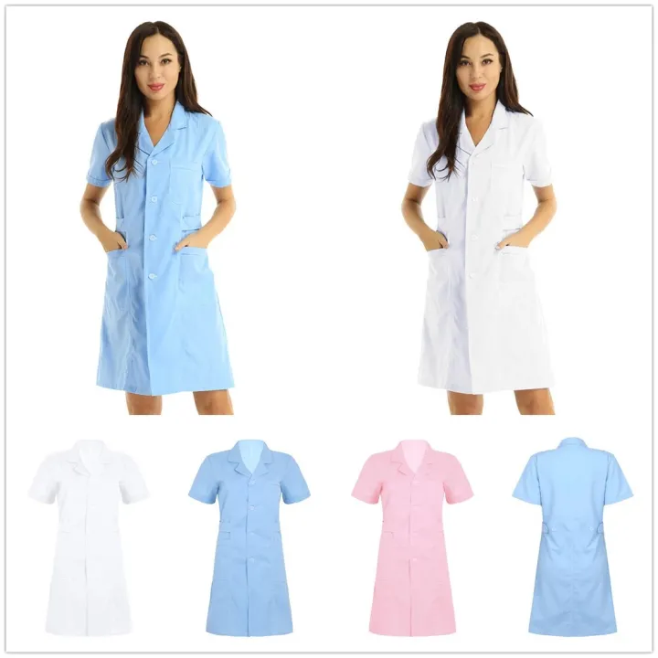 Durable%20Micro%20Twill%20Medical%20Uniform%20%E2%80%93%20Multi-Pocket%20Professional%20Lab%20Apron%20-%20Image%204