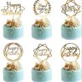Happy Birthday Cake Topper [Design Randomly Selected]. 