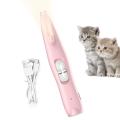 Pet Grooming Kit LED Light Rechargeable Pets Clippers Dog Cat Hair Trimmer Paw Nail Grinder Foot Cutter Hair Cutting Machine. 