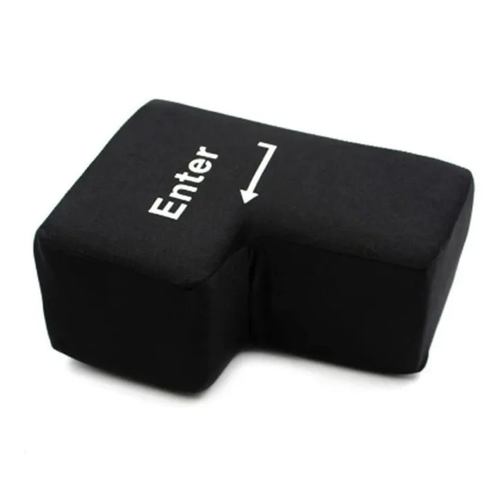 Enter Key Pillow, Big USB Enter Button Stress Relief Vent Tools, Unbreakable Rel
