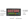 Counter Mini Length Batch Meter 3 Preset Relay Output Count Meter Practical Length Meter 90-260V AC/DC the Hours Machine. 