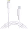 Lightning Cable 1 m USB Type C to Lightning Data Charging Cable Original 20 Watt Fast Charging iphone cable mfi certified  (Compatible with Apple iPhone 11 iPhone 12 iPhone 13 iPhone 14 iPhone 15 iPhone X iPhone XR, White, One Cable. 