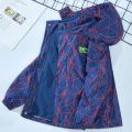 New autumn children Waterproof Windbreaker boys detachable outdoor windbreaker plush jacket coat winter thicken hooded clothes. 