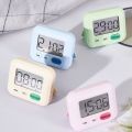 Minimalist with Stand Kitchen Timer Large Screen LCD Digital Display Cooking Alarm Clock Timer Reminder Magnetic Sleep Stopwatch Cooking.