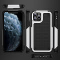 Anti-fall 2 in 1 Heavy Duty Armor Case For iPhone 11 Pro Max Phone Case Shockproof Soft Casing Hard Back Cover.