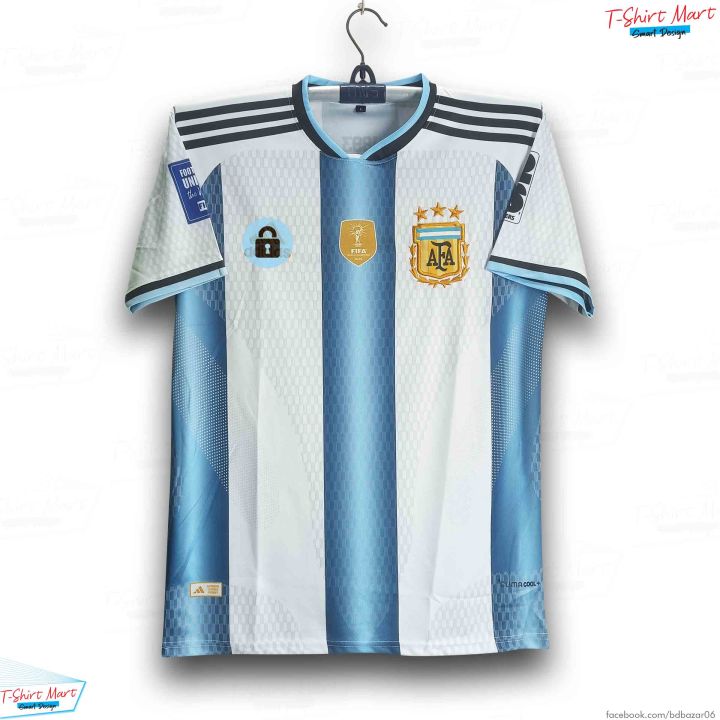 Argentina%20World%20Cup%20Jersey%202026%20Thai%20Premium%20Football%20Jersey%20For%20Men%20-%20Messi%2010%20Half%20Sleeve%20Jersey%20-%20Messi%2010%20Jersey%202026%20-%20Image%203