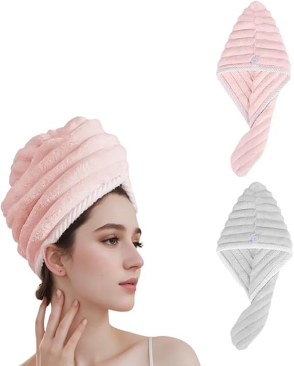 New%20Best%20High%20quality%20Magic%20Shower%20Cap%20Soft%20Microfiber%20,Girls%20Hair%20Towel%20Super%20Absorbent%20Quick%20Drying%20-%20Image%203