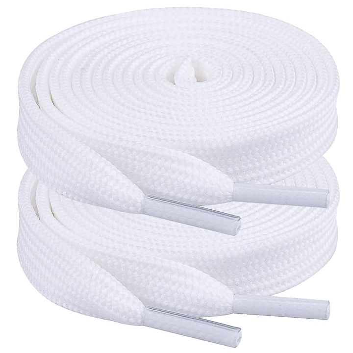 1 Jora-Lofarlace/Shoelece/Shoe lace/Bootlace/Jutar fita-White