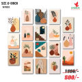 18 pcs Wall Board qualityfull and Unique design Combo!  6 x 8 Size 18 pcs WallBoard Set for Home decoration  |  Wall Board Combo Set  | Home Decoration | Most Beautiful And Unique design 18 pcs Wall Board for decor your home. 