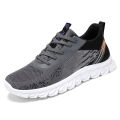 Shoes men's 2024 spring new foreign trade men's shoes sneakers lace-up running shoes fashion trend sneakers men.