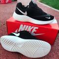 Sneakers Shoes For Men Summer Flyknit Casual Running Sports Shoes Lightweight Breathable Fashion Sneakers Rubber Sole Comfortable Daily Wear Black.