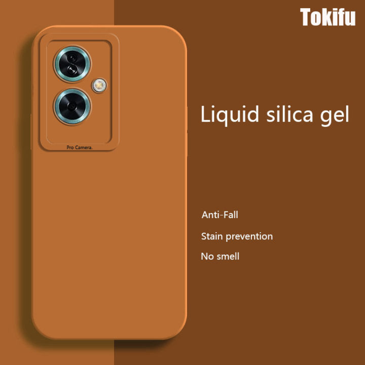 Tokifu For OnePlus Nord N30 SE Casing The New Liquid Silicone Angel Eyes Phone Case Full Anti-fall Shockproof Back Cover