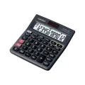 Casio MJ-120D Solar and Battery Powered Basic Calculator - Black. 