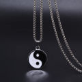 Stylish Stainless Steel Pendant and Bar Necklace Chain For Men.