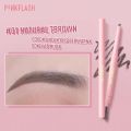 〽️ PinkFlash 2 in 1 Waterproof Auto Eyebrow Pencil - #01 (Natural Brown). 