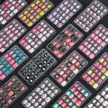 24pcs/box Candy Kids False Nail Cartoon Full Cover Press On Nails Tips Kawaii Acrylic Artificial Fingernails for Girls.
