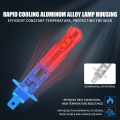 【Best value for money】 2Pcs H1 LED Auto Light h3 LED Front Rear CANBUS Super Bright Ice Blue Driving Lamp Bulb For Headlight Bulbs 12V light Fog Lamps.