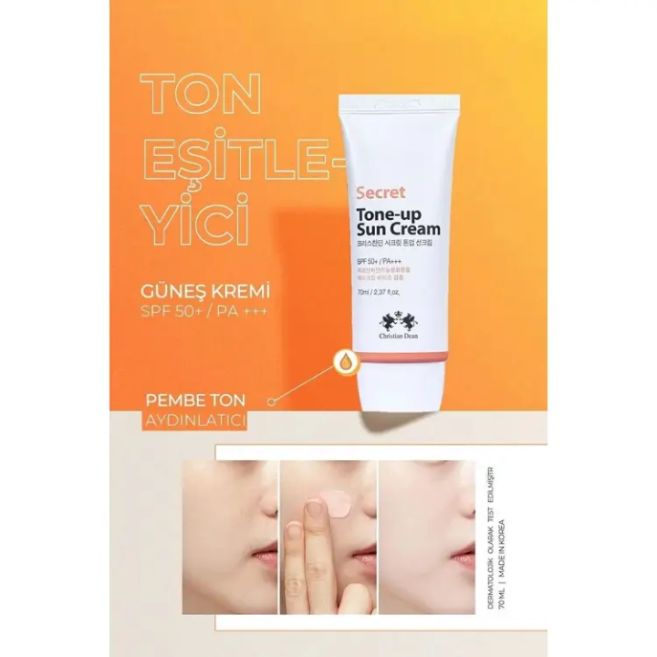 CHRISTIAN%20DEAN%20Secret%20Tone%20Up%20Sun%20Cream%20-70ml%20(%20Korea)%20-%20Image%202