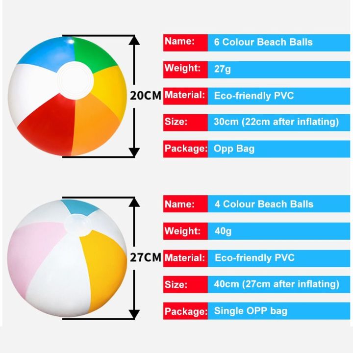 Fun%20Party%20Toy%20Big%20Inflatable%20Beach%20Ball%2030cm%2040cm%20Rainbow%20Beach%20Ball%20Six%20Colours%20Colourful%20Inflatable%20Pool%20Ball%20Kids%20-%20Image%202