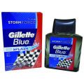 100 ml Gillette Blue After Shave Splash International European product used for male. 