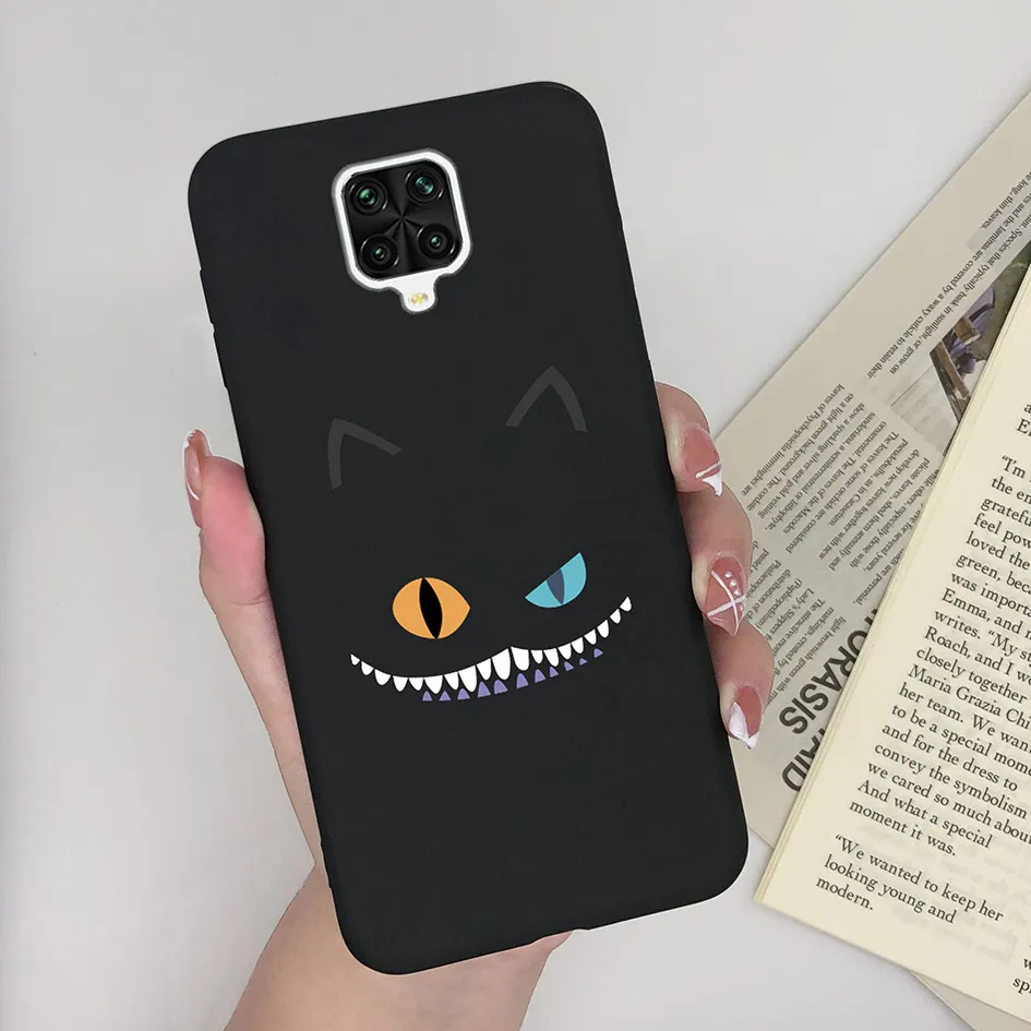 Custodia Morbida Per Redmi Note 9S / Note 9 Pro / Note 9 Pro Max – Silicone TPU Con Design Fiore E Panda, Antiurto Trasparente - 2
