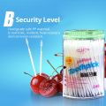 Food Grade Soft Plastic Toothpick Double head Oral Care Teeth Stick Dental Floss Multi-Function Interdental Toothpicks 240 Pcs. 