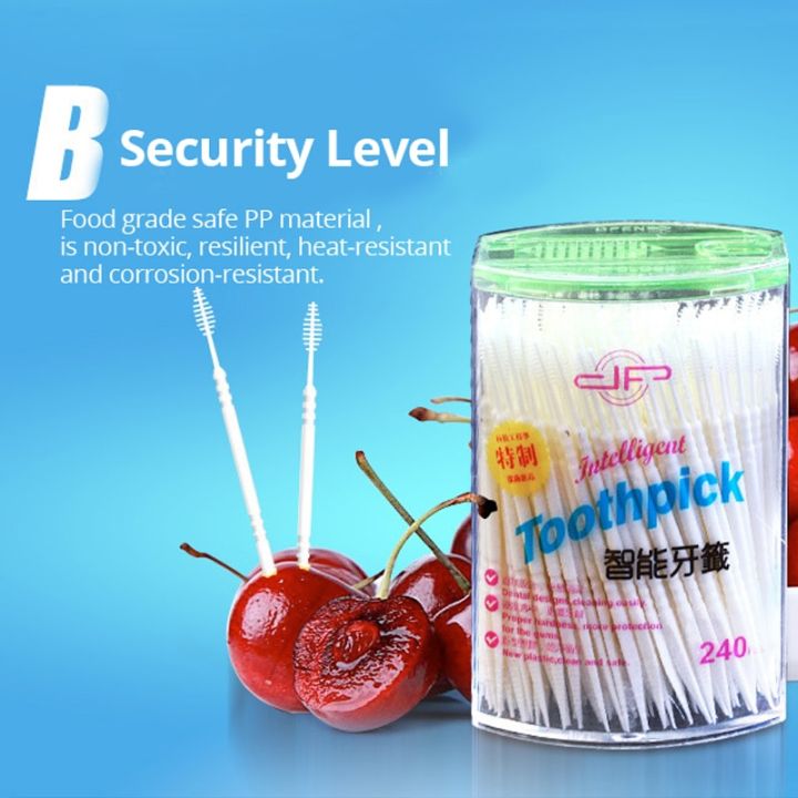 Food%20Grade%20Soft%20Plastic%20Toothpick%20Double%20head%20Oral%20Care%20Teeth%20Stick%20Dental%20Floss%20Multi-Function%20Interdental%20Toothpicks%20240%20Pcs%20-%20Image%202