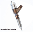 4Piece 320-0677 Excavator Fuel Injector 2645A746 Replacement Accessories for C6.6 Engine E320D E323D 420E Common Rail Injector. 