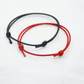 【Daily Necessities For Anyone Store】2019 Lucky Set For Men Black Red Rope Bracelet Gift For Birthday Wholesale and Dropshipping. 