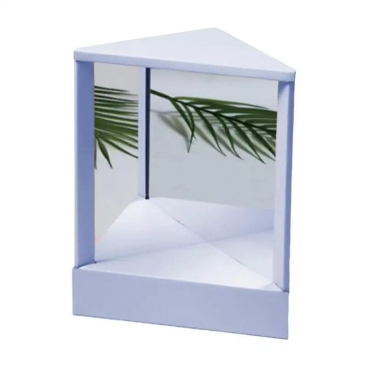 Real Me Mirror Non-Reversing Real Mirror For Vanity Portable True Mirror With Left And Right Not Reversed For Makeup Desktop