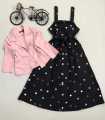 Denim Quality Blazer Gown Export. 