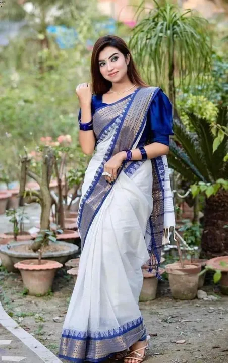 Most%20Trendy%20Fashionable%20Multicolor%20Arong%20Cotton%20Tangail%20Saree%20For%20Women%20With%20Running%20Blouse%20Pc%20By%20Tangail%20Sari%20Collection(TAN)%20-%20Image%203