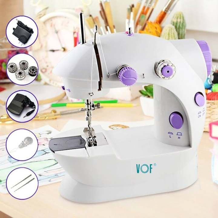 5%20in%201%20Mini%20Sewing%20Machine%20/%20Dual%20Speed%20Portable%20Mini%20Electric%20Pedal%20Double%20Threads%20Rewind%20Swing%20Machine%20-%20Image%204
