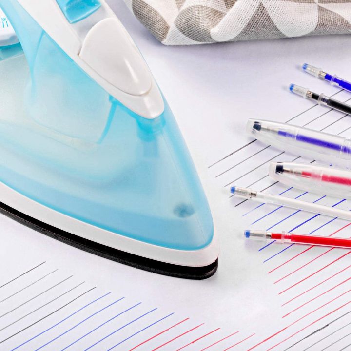 4%20Pieces%20Heat%20Erasable%20Fabric%20Marking%20Pens%20Heat%20Erase%20Pens%20with%2048%20Refills%20for%20Quilting%20Sewing%20and%20Dressmaking%20-%20Image%202