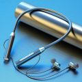 Wireless Headphone Fone Bluetooth 5.0 Neckband Earphones Silicone Hifi Stereo Sports Headset Halter Waterproof Magnetic Earbuds. 