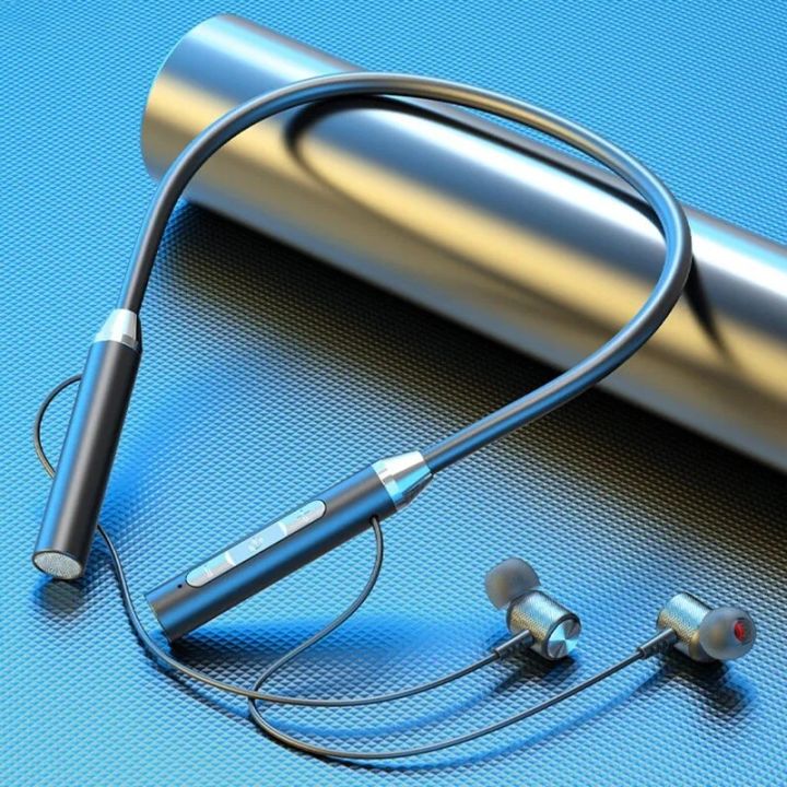 Wireless%20Headphone%20Fone%20Bluetooth%205.0%20Neckband%20Earphones%20Silicone%20Hifi%20Stereo%20Sports%20Headset%20Halter%20Waterproof%20Magnetic%20Earbuds%20-%20Image%202