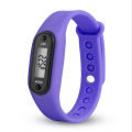 New Pedometer Silicone Bracelet Watch Children's Sport Watch Calories Student Running Pedometer Electronic Bracelet Watch. 