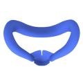 VR Face Cover Sweat-Proof Silicone Cushion VR Accessories Lightproof Anti-Leakage Face Cover Compatible For Meta Quest 3 VR Gaming Headsets. 