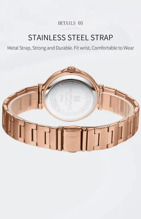NAVIFORCE%205060%20New%20Women%20Watch%20Quartz%20Waterproof%20Top%20Luxury%20Brand%20Lady%20Wristwatch%20Steel%20Bracelet%20Original%20Female%20Girl%20Clock%20-%20Image%205