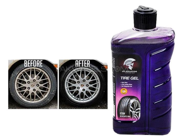 Gladiator Tire Shining Gel - Tire wax - Tire polish  450ml