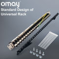 24 Port CAT6 Shield Patch Panel RJ45 Connector Applicable To 19 Inch Cabinet Network Cable Rack Ethernet Distribution Frame.