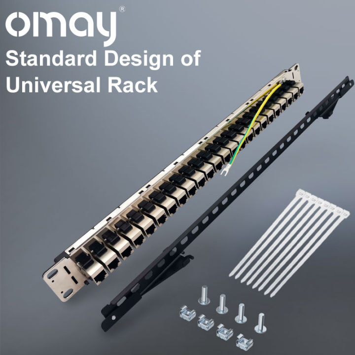 24%20Port%20CAT6%20Shield%20Patch%20Panel%20RJ45%20Connector%20Applicable%20To%2019%20Inch%20Cabinet%20Network%20Cable%20Rack%20Ethernet%20Distribution%20Frame%20-%20Image%203