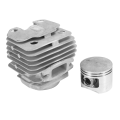 10 Set Diameter 45mm Chainsaw Cylinder and Piston Set Fit 52 52Cc Chainsaw Spare Parts for Gasoline/Oil Chainsaw Spares.
