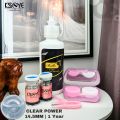 New Transparent Power (Sph-1.00 ~ 6.00) Contact Lens with 120 ml Solution and Travel Kit Box(Mirror,Applicator & Twizzer).1pair Transparent Power Contact Lens For Clear Vision/Eye problem #transparent.