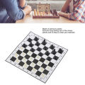 Chess Set International Chess Game 32 Chessmen Wear Proof Exquisite Details for Home. 
