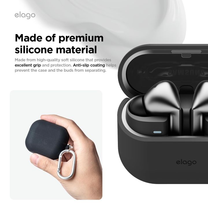 Silicone Premium Cover For Samsung Galaxy Buds 3 Case & Galaxy Buds 3 Pro Case